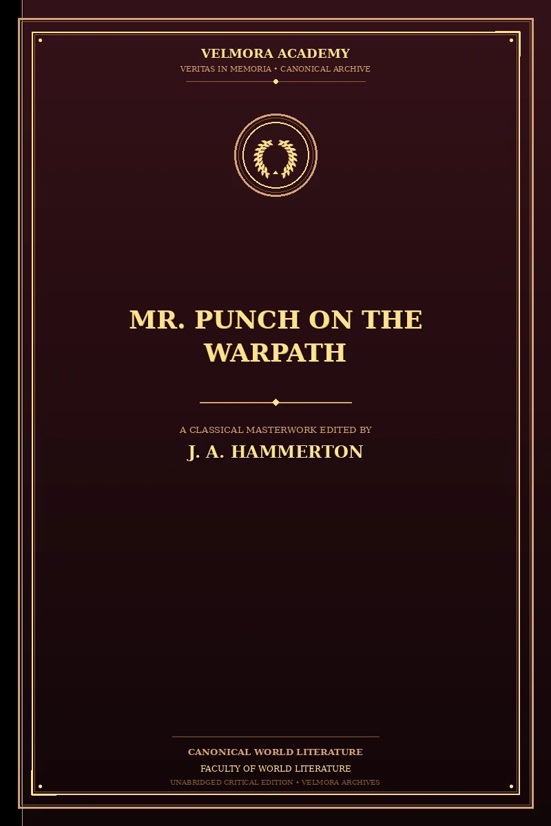 Cover of Mr. Punch on the Warpath