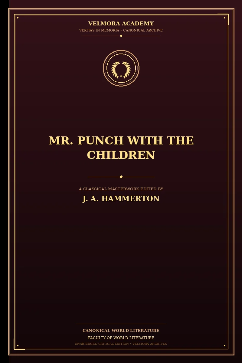 Mr. Punch with the Children