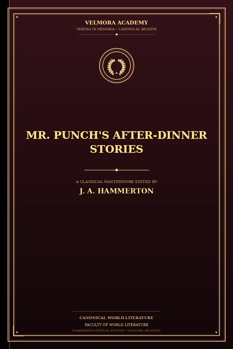 Mr. Punch's After-Dinner Stories