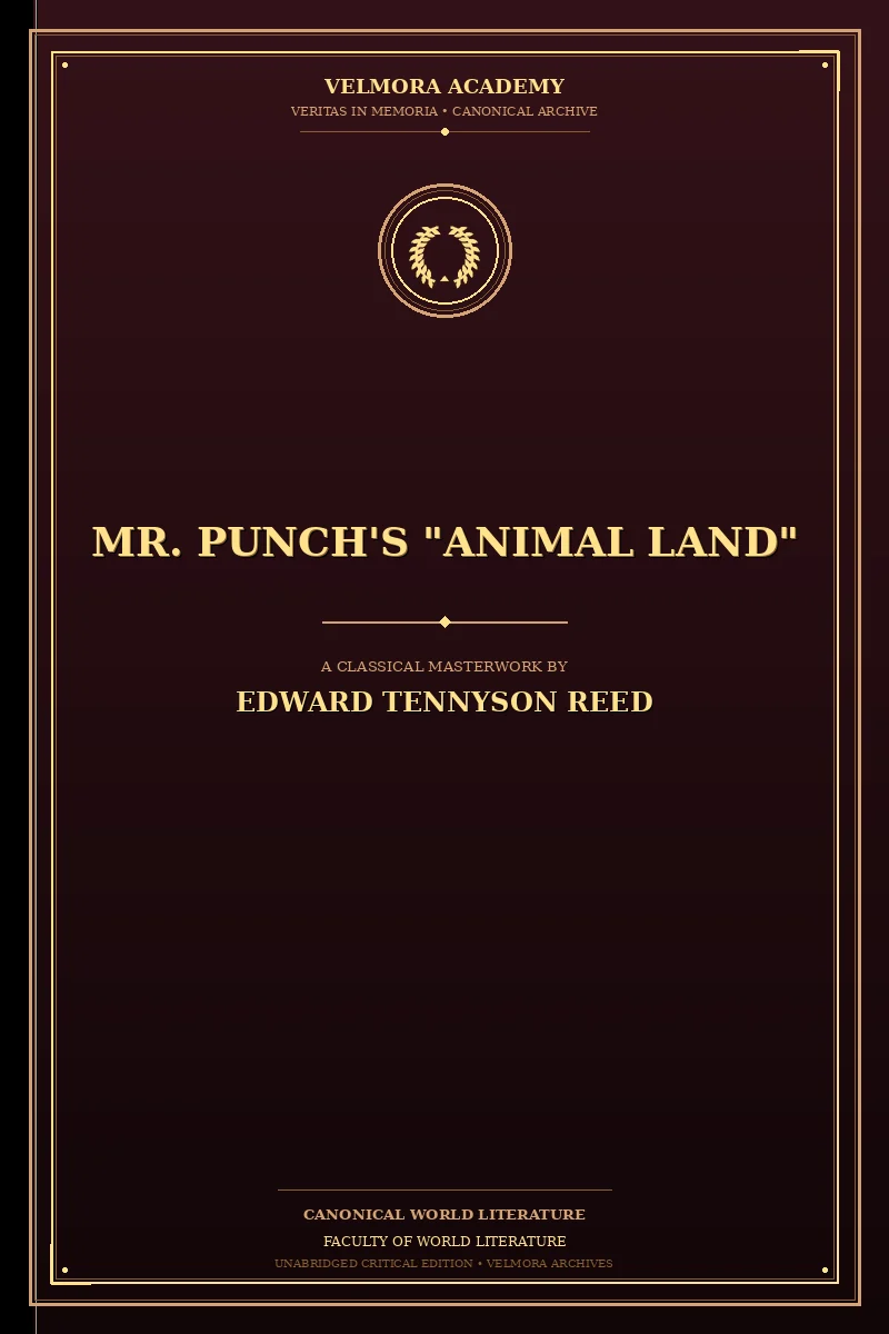 Mr. Punch's "Animal Land"