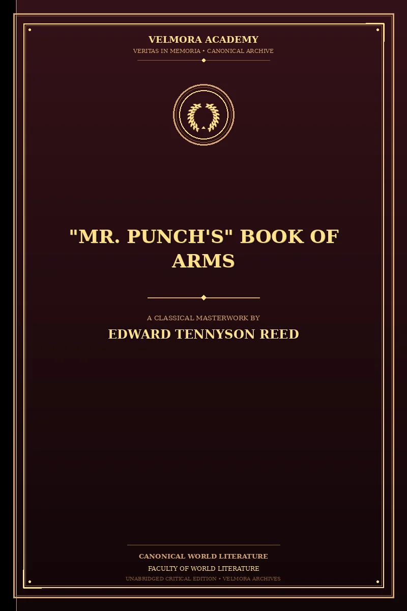 Cover of "Mr. Punch's" Book of Arms