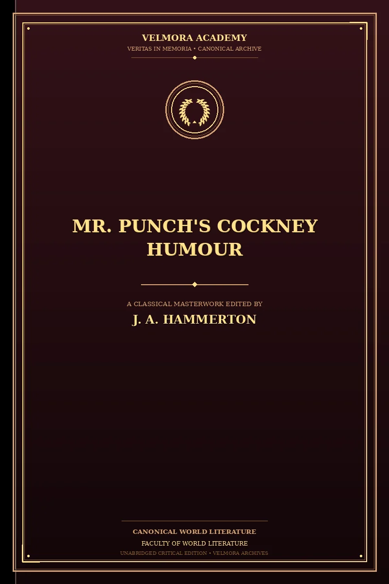 Cover of Mr. Punch's Cockney Humour