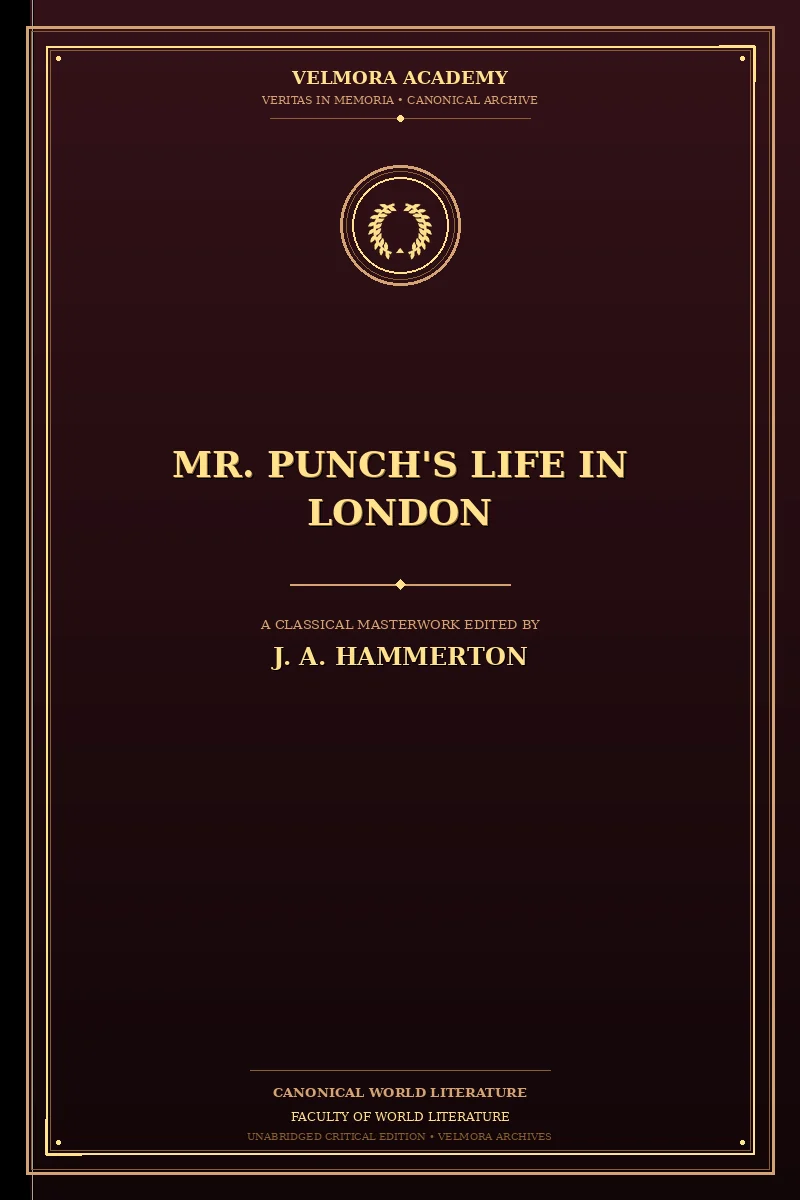 Cover of Mr. Punch's Life in London