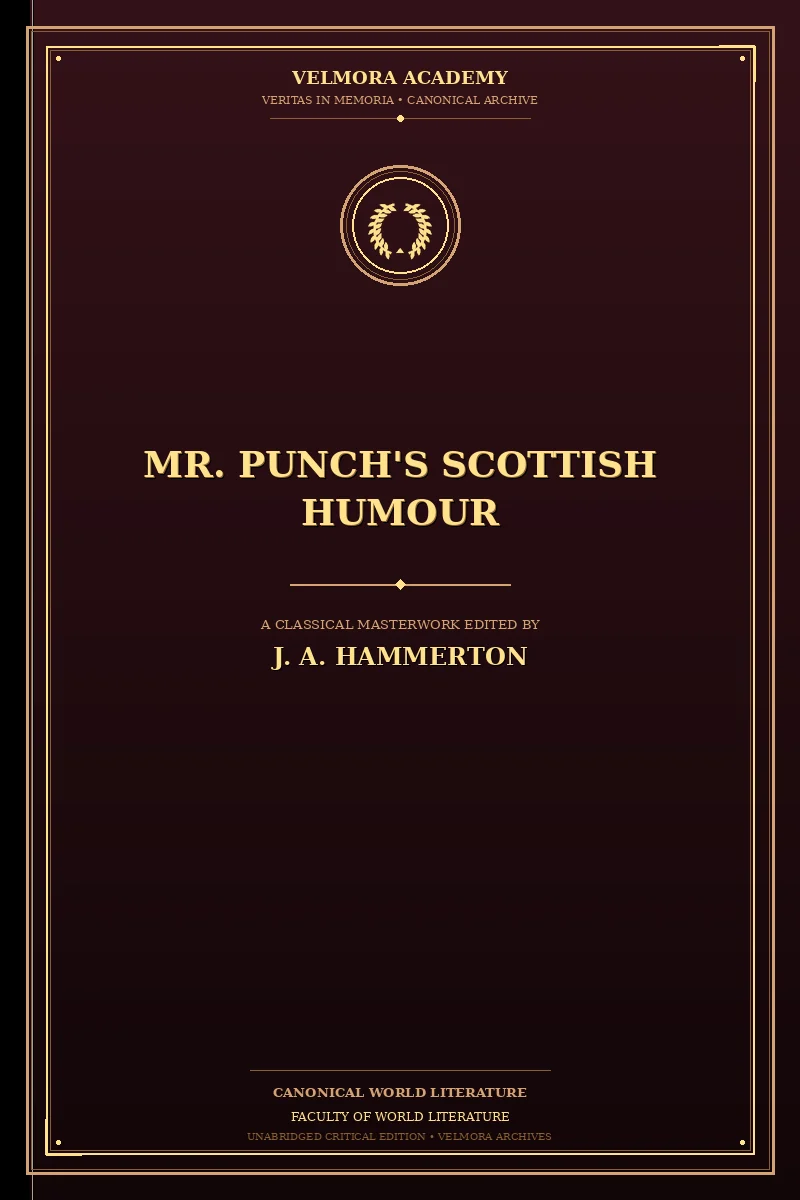 Cover of Mr. Punch's Scottish Humour