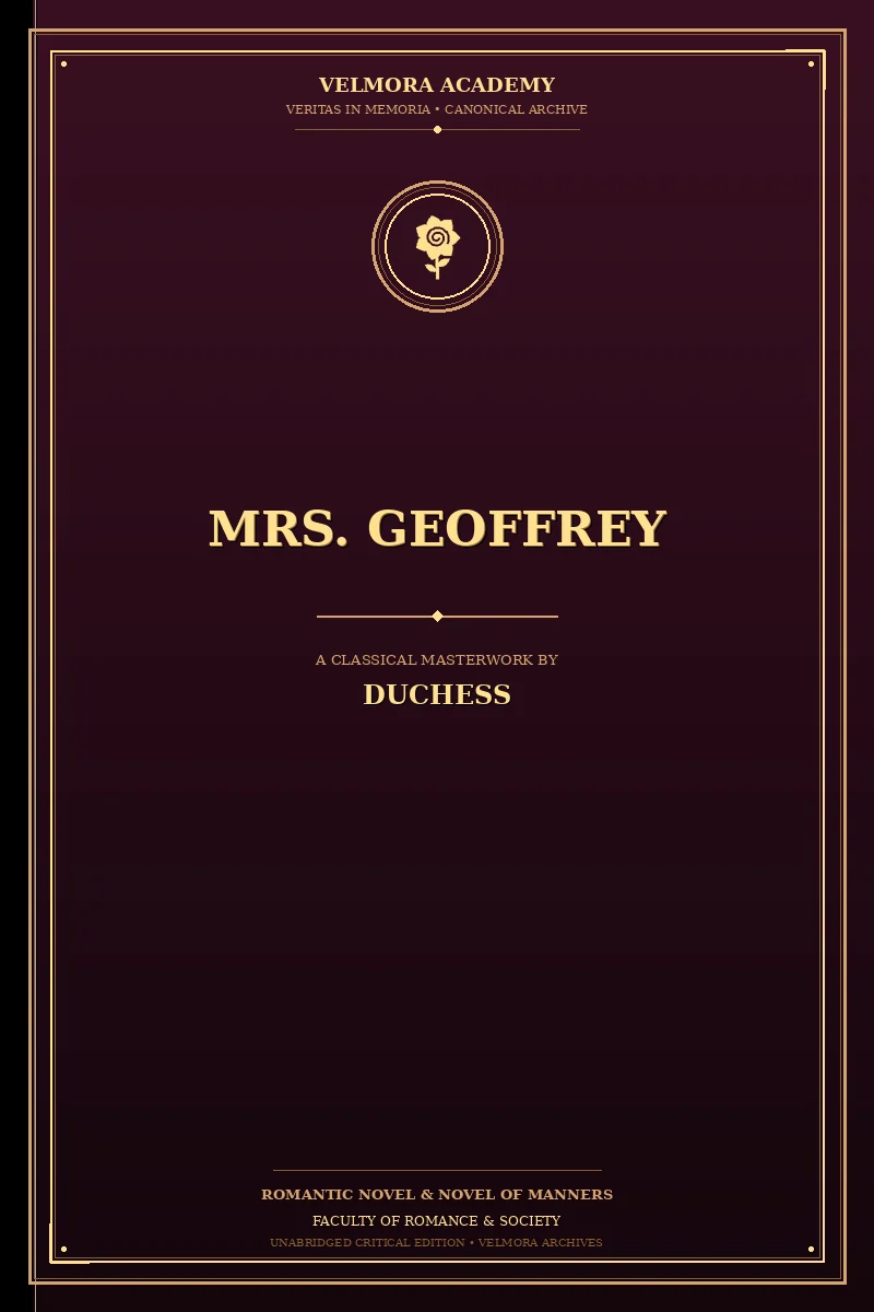 Mrs. Geoffrey
