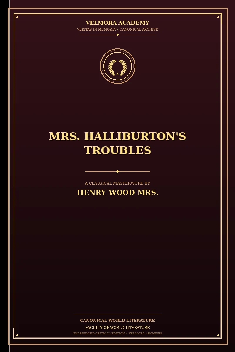 Mrs. Halliburton's Troubles