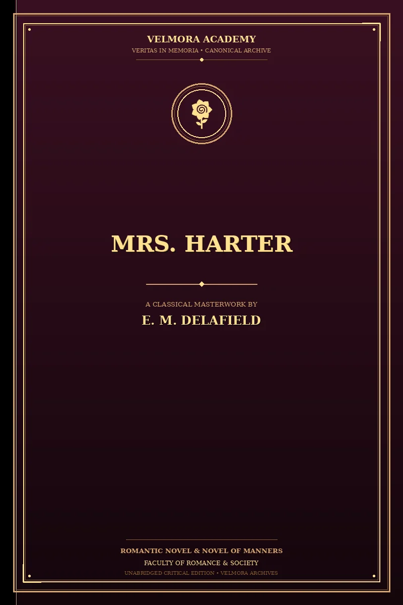 Cover of Mrs. Harter
