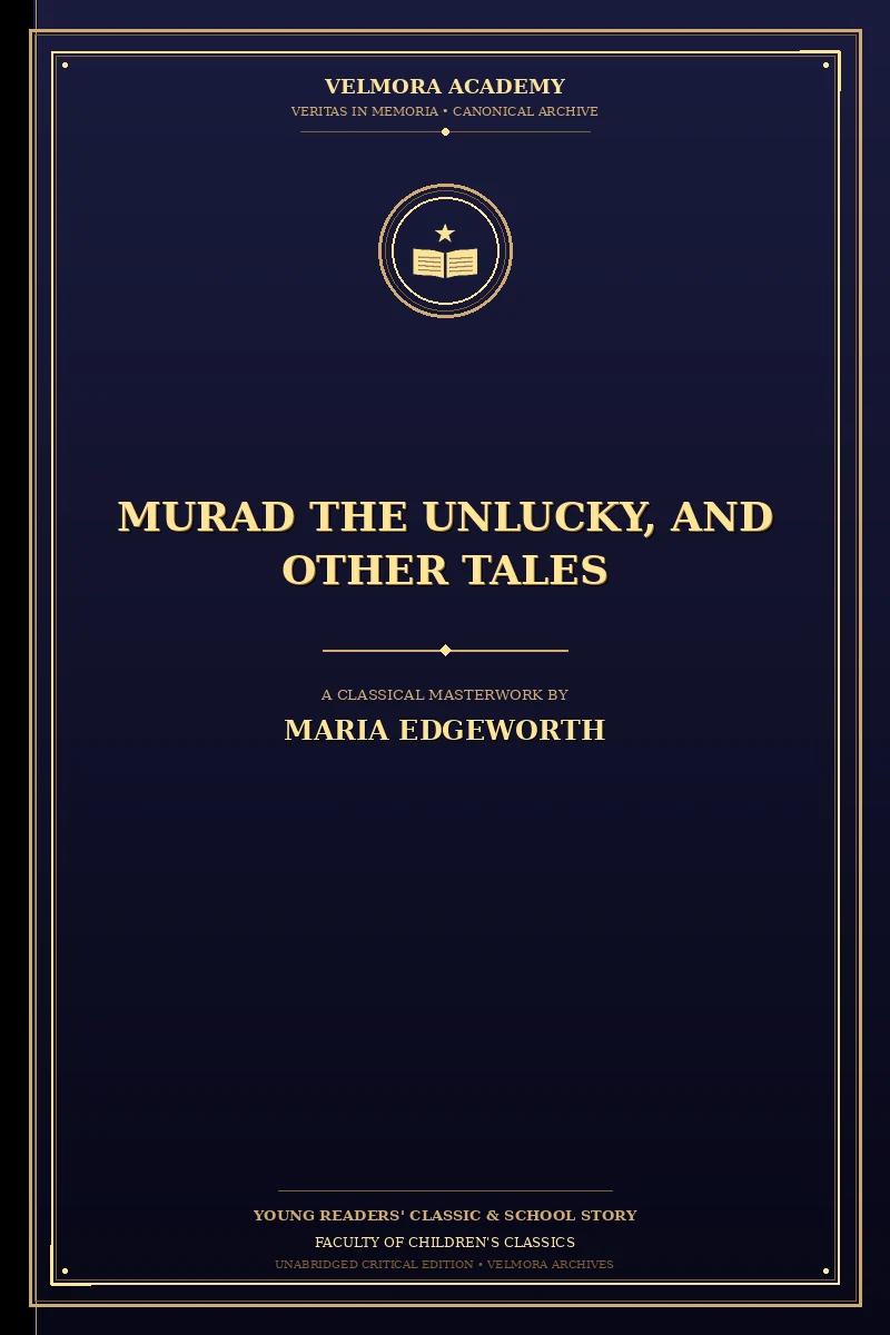 Cover of Murad the Unlucky, and Other Tales