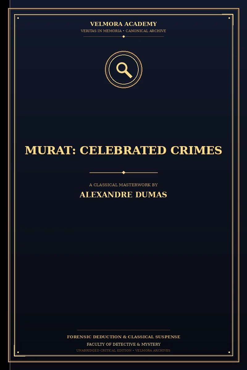 Murat: Celebrated Crimes
