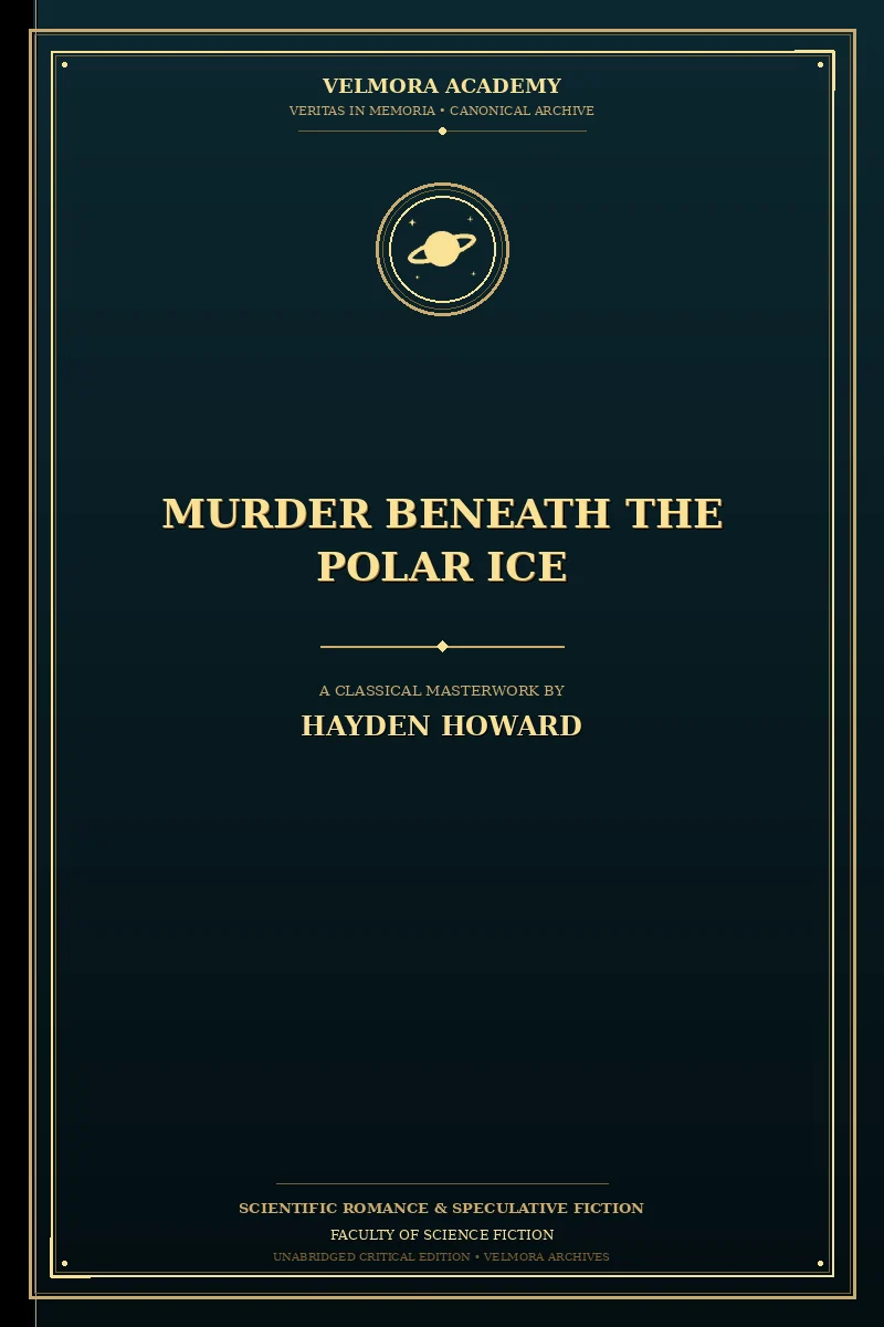 Cover of Murder Beneath the Polar Ice