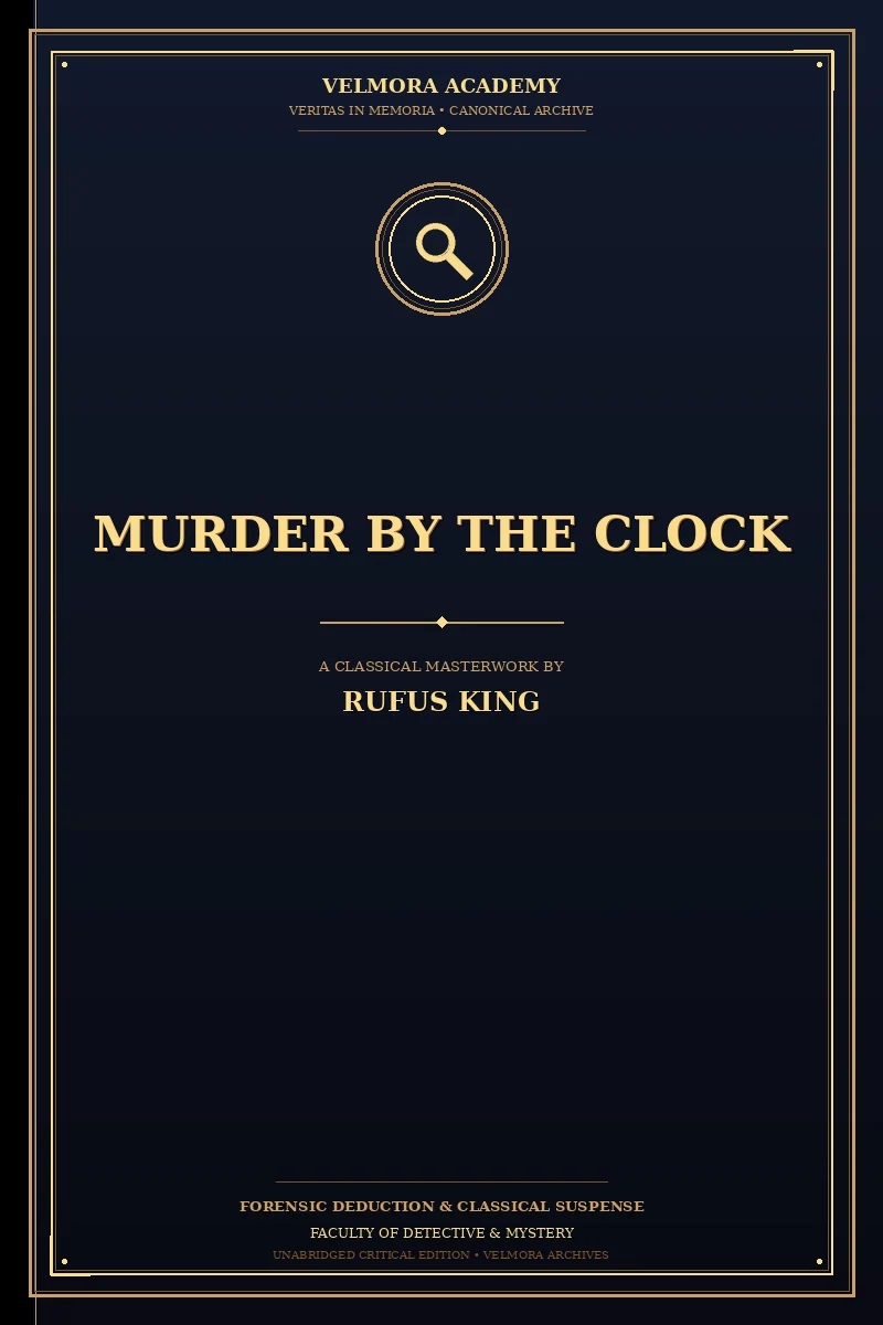 Murder by the clock