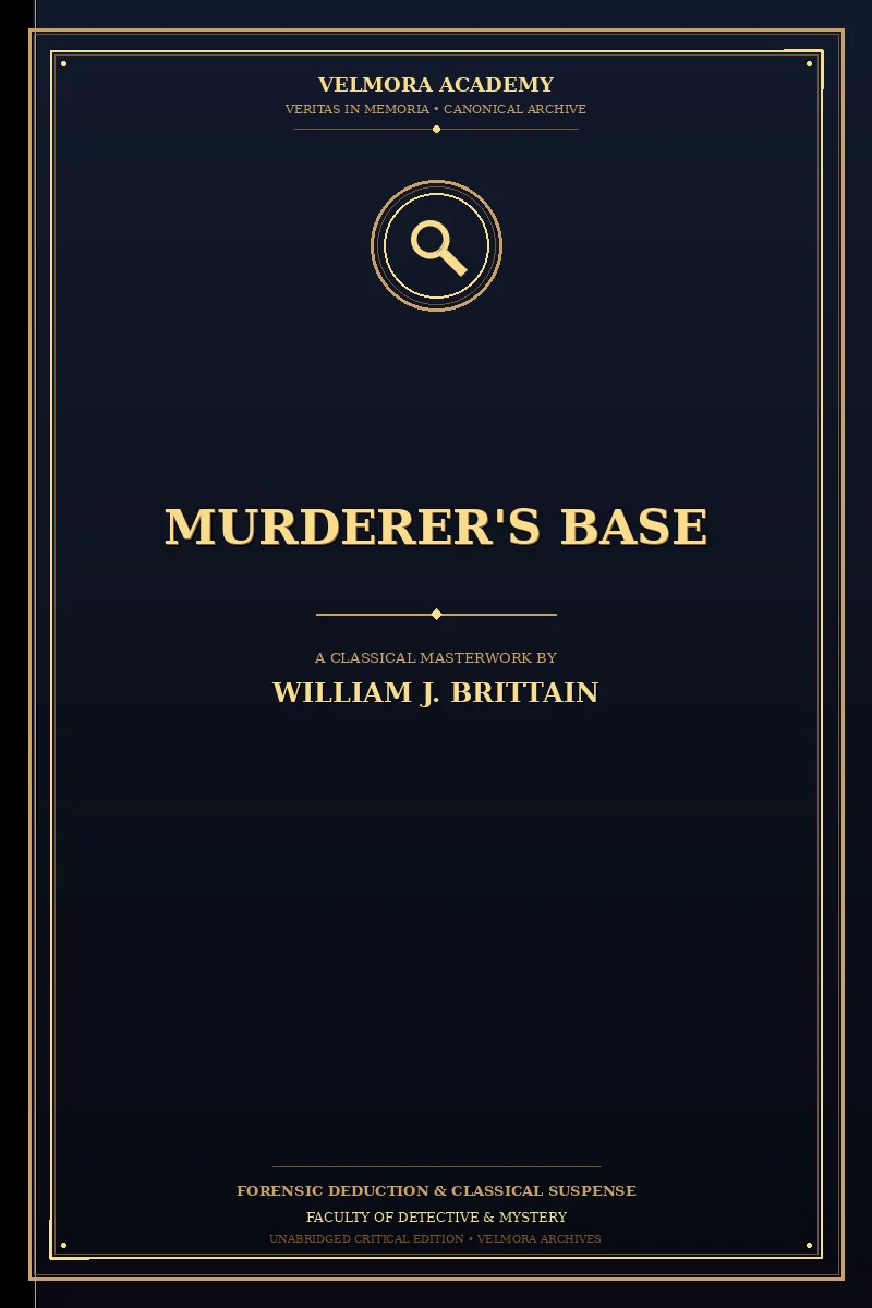 Cover of Murderer's Base