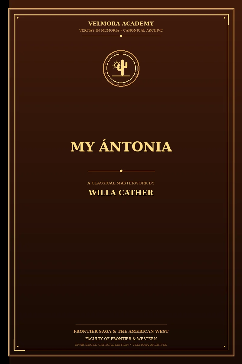 Cover of My Ántonia
