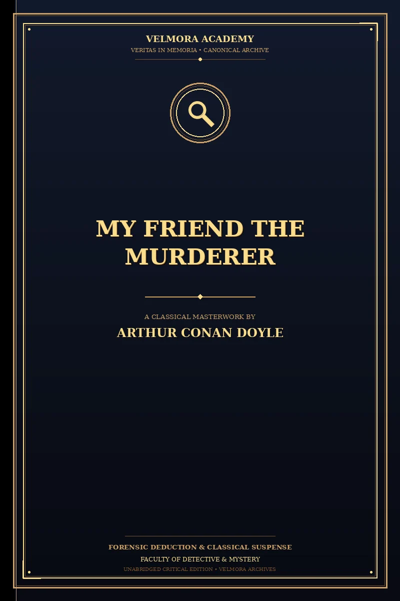 Cover of My Friend the Murderer