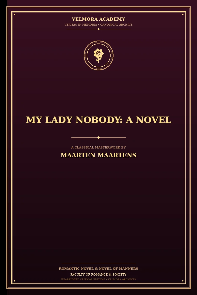 Cover of My Lady Nobody: A Novel