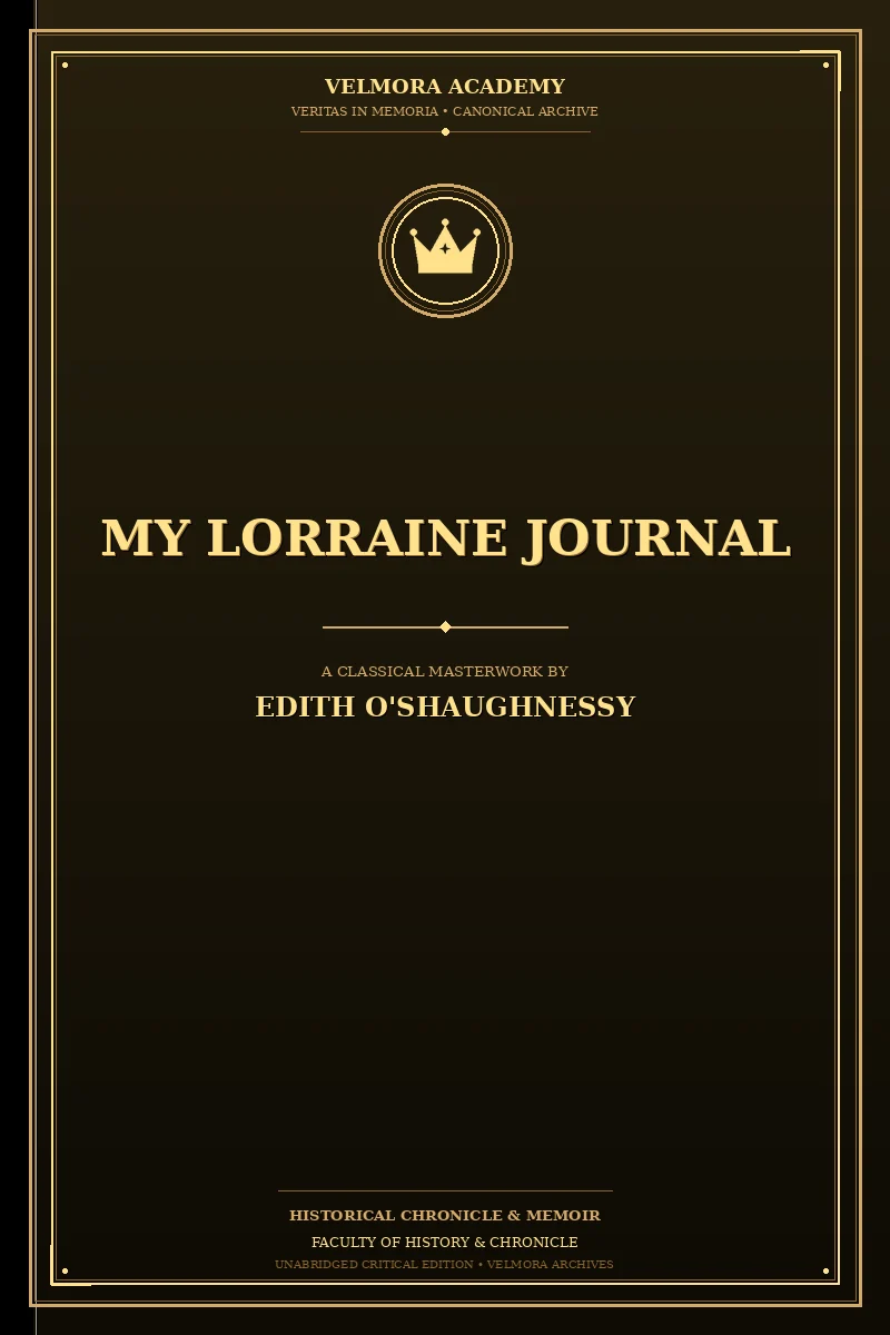 My Lorraine journal