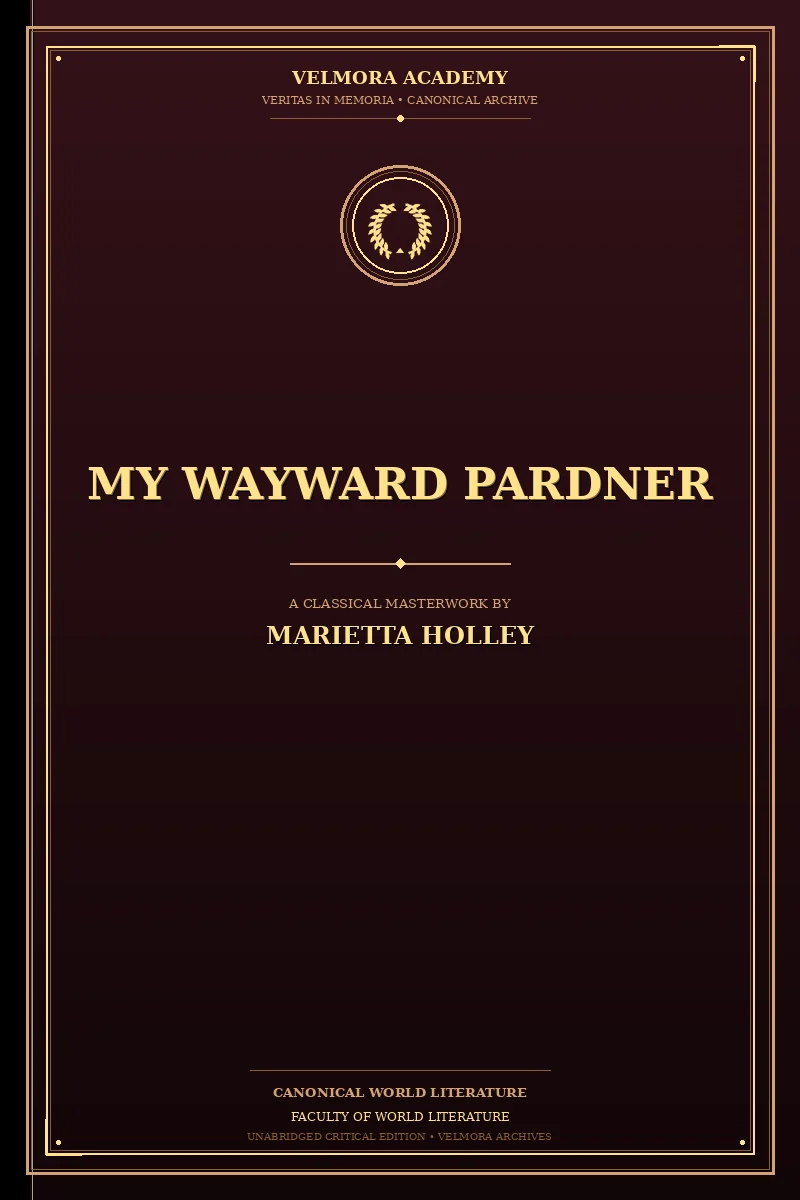 Cover of My Wayward Pardner