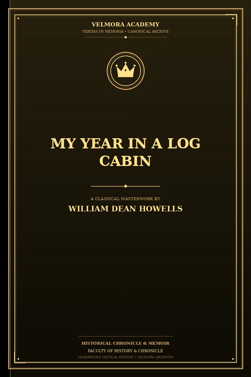 Cover of My Year in a Log Cabin
