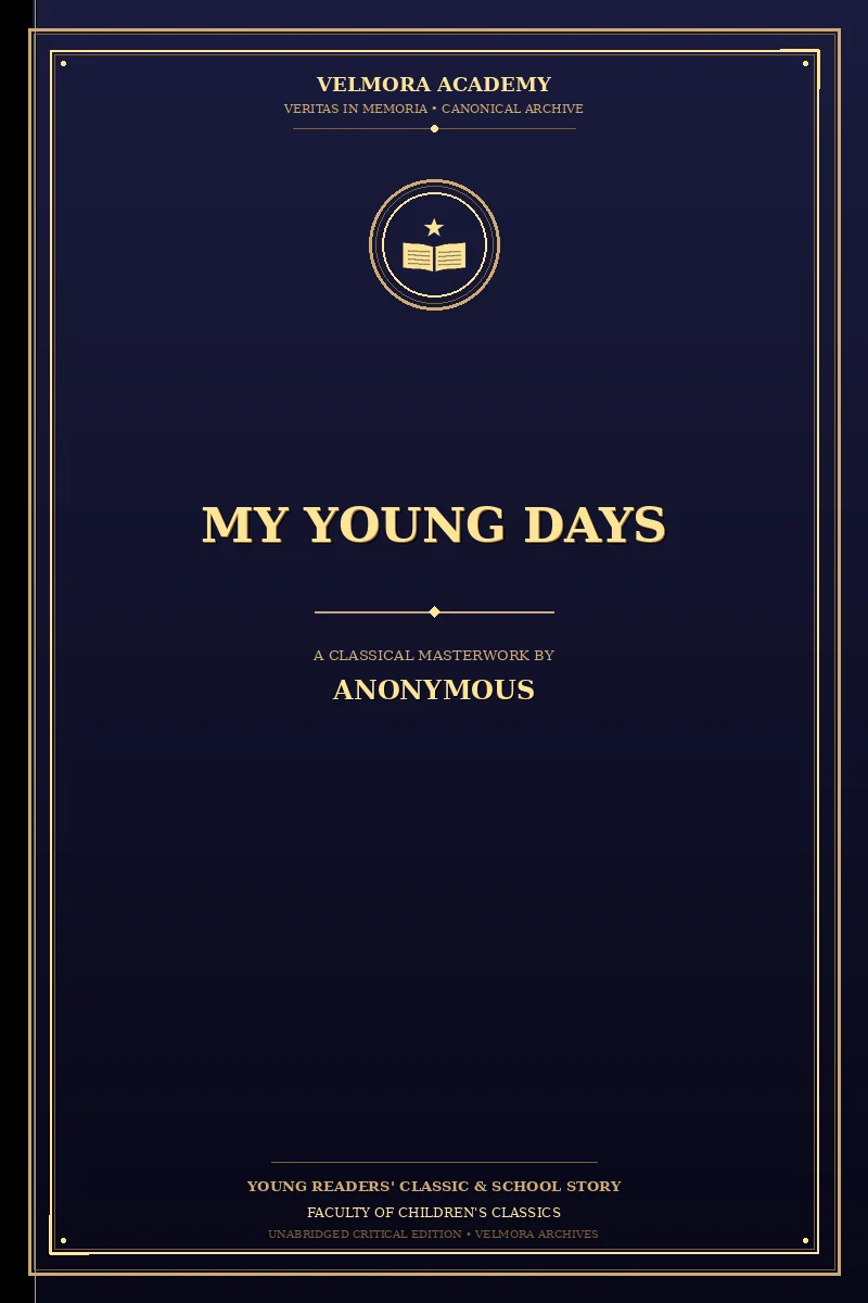 Cover of My Young Days