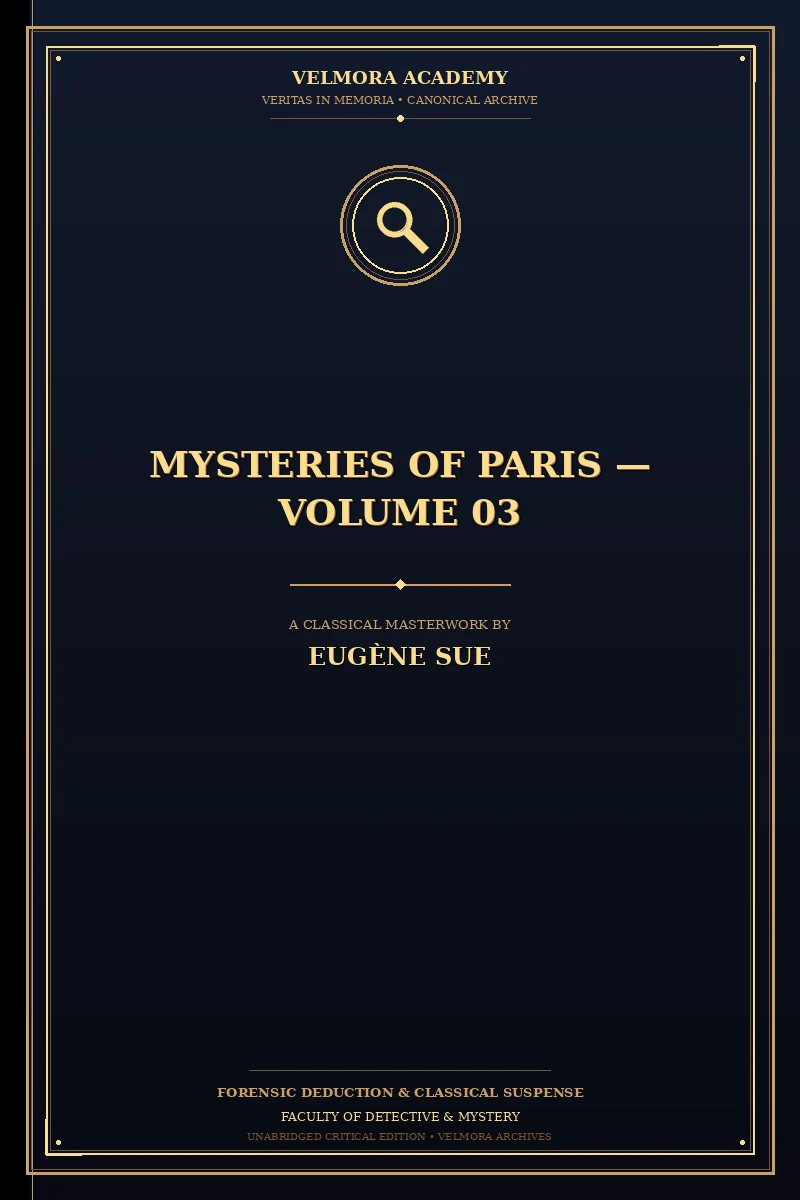Mysteries of Paris — Volume 03