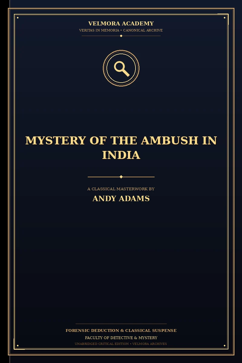 Mystery of the Ambush in India