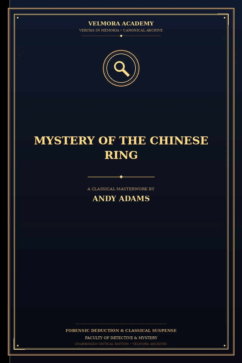 Mystery of the Chinese Ring