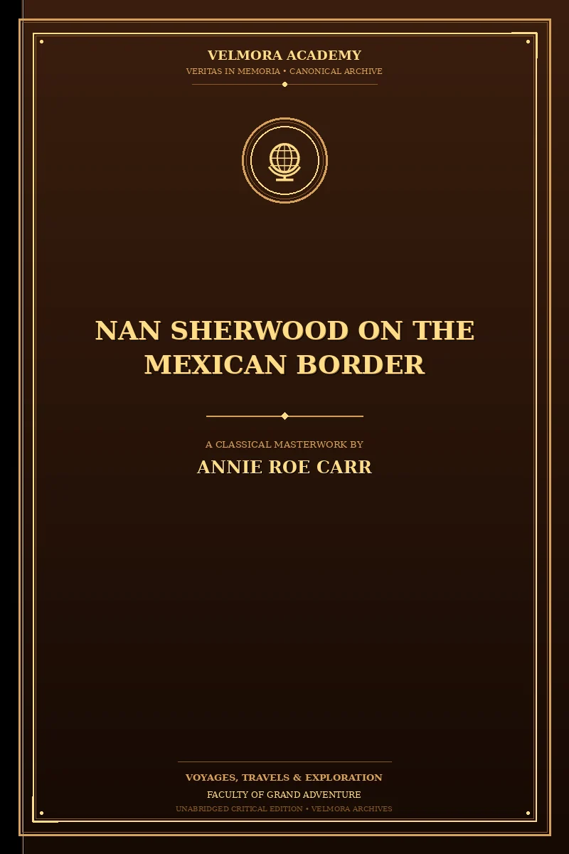 Cover of Nan Sherwood on the Mexican Border