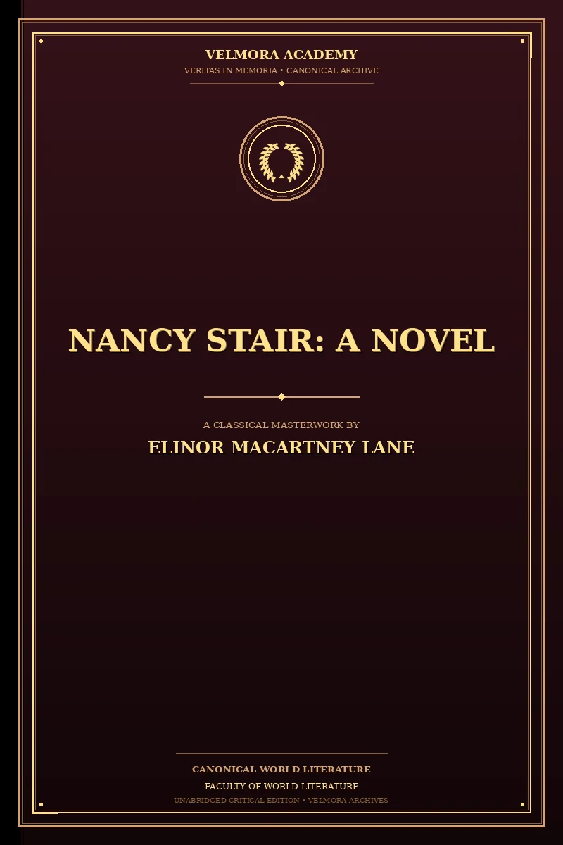 Nancy Stair: A Novel
