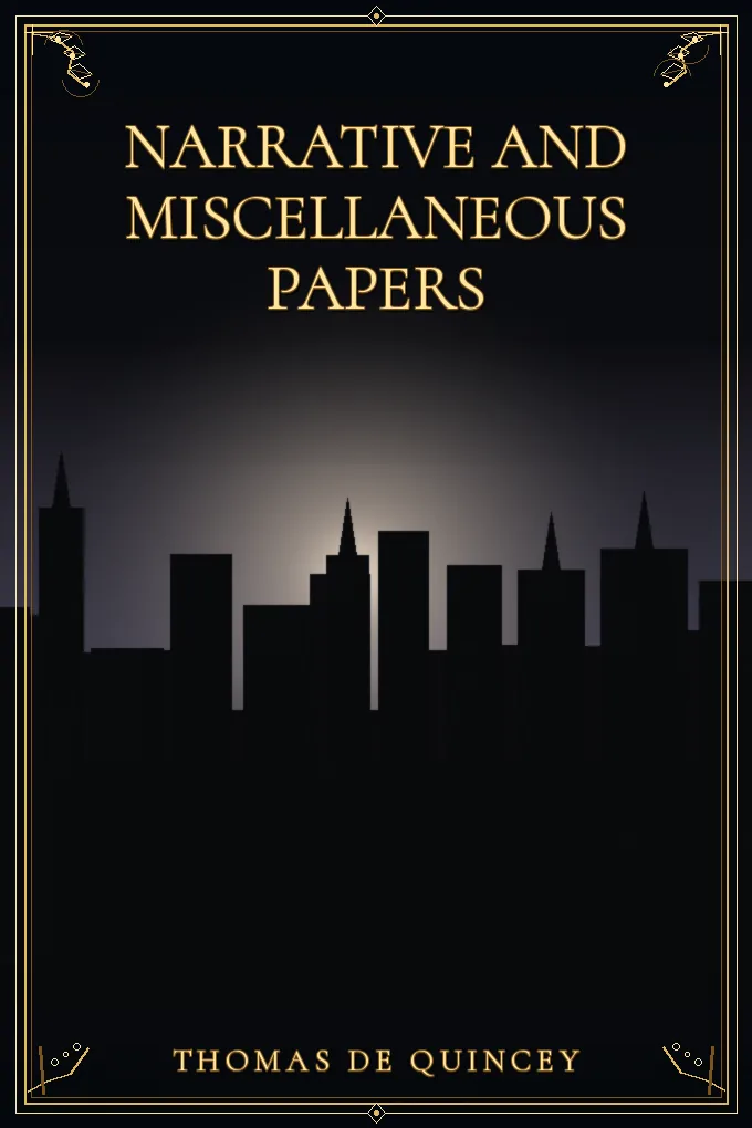 Cover of Narrative and Miscellaneous Papers