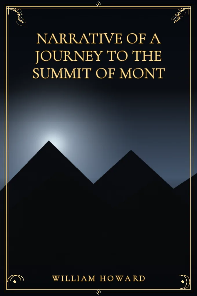 Narrative of a Journey to the Summit of Mont