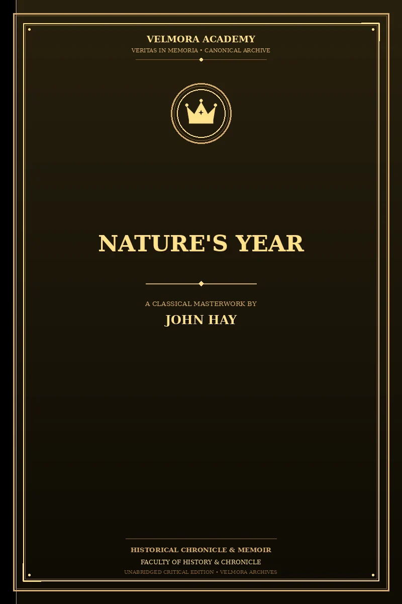 Cover of Nature's year