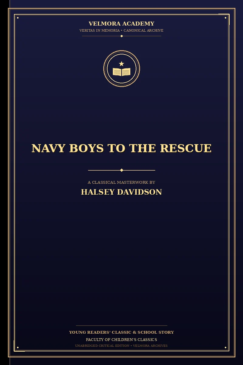 Cover of Navy boys to the rescue