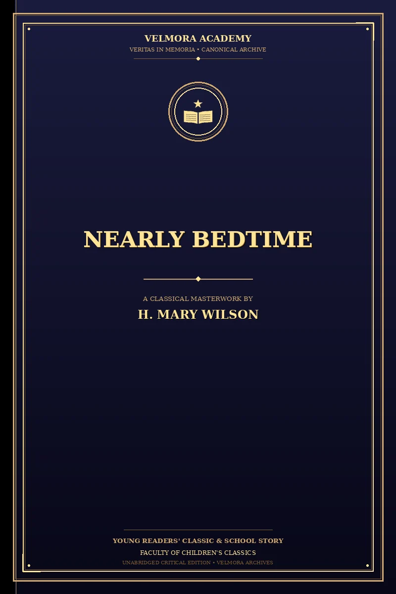 Cover of Nearly Bedtime