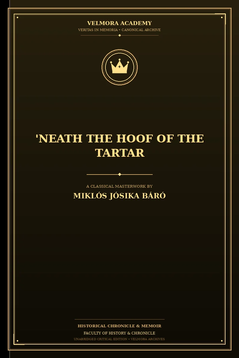 Cover of 'Neath the Hoof of the Tartar
