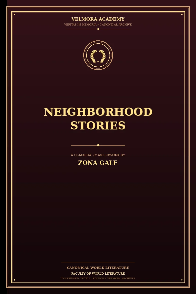 Neighborhood Stories