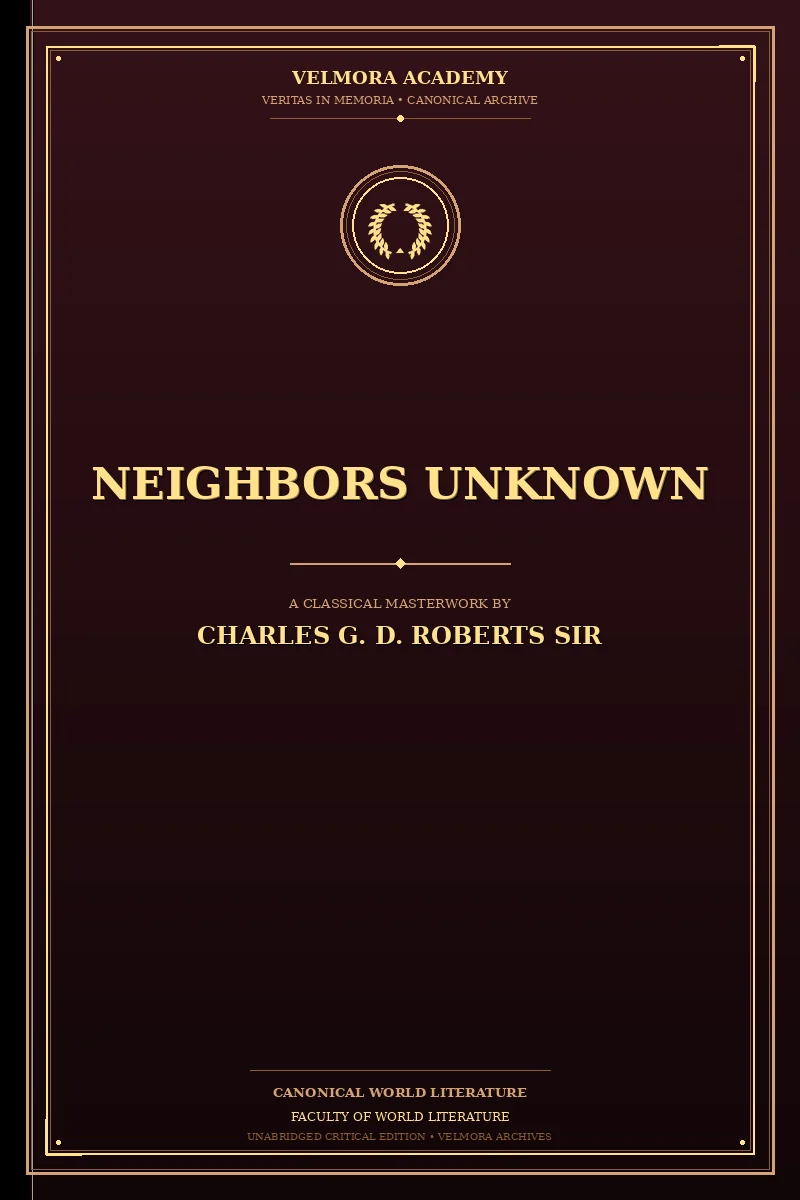 Cover of Neighbors Unknown