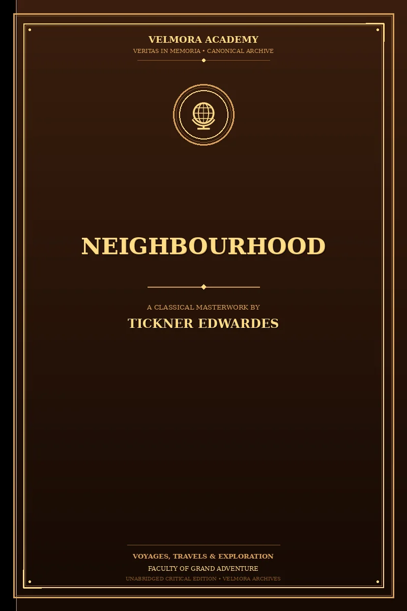 Cover of Neighbourhood