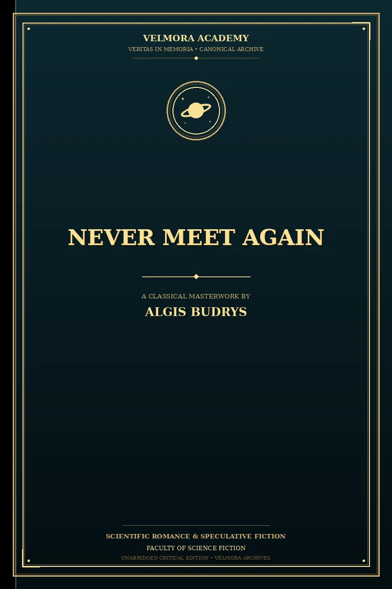 Cover of Never meet again