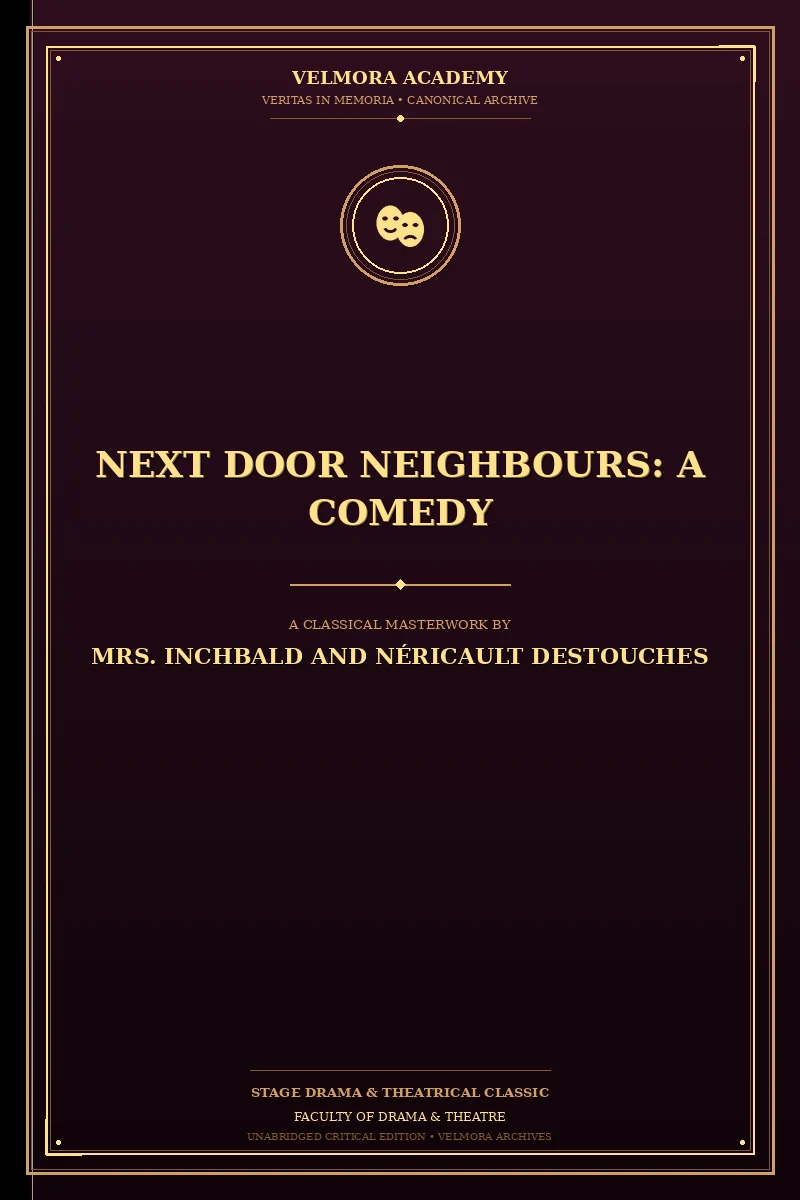 Cover of Next Door Neighbours: A Comedy
