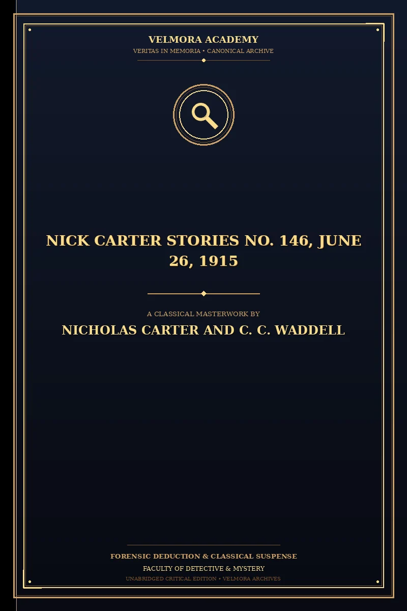 Nick Carter Stories No. 146, June 26, 1915