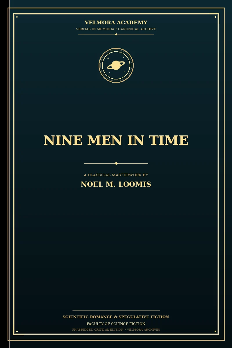 Cover of Nine Men in Time