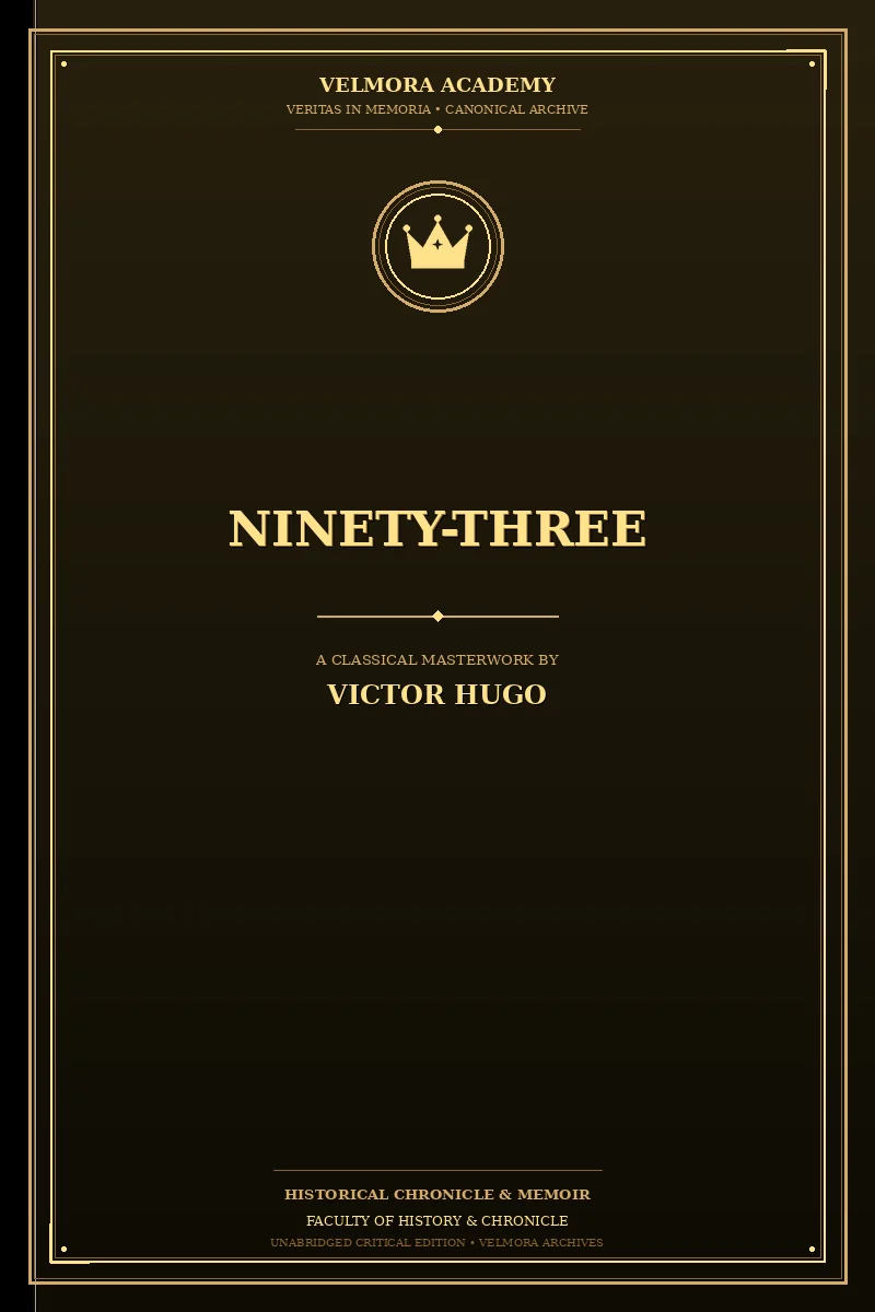 Cover of Ninety-Three