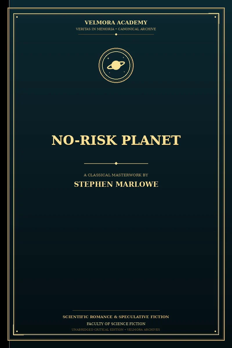 Cover of No-Risk Planet