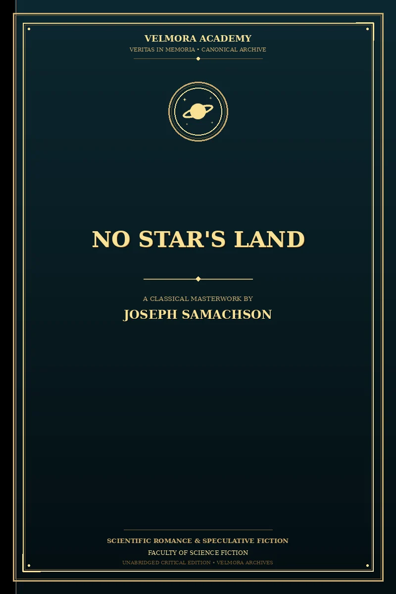 Cover of No star's land