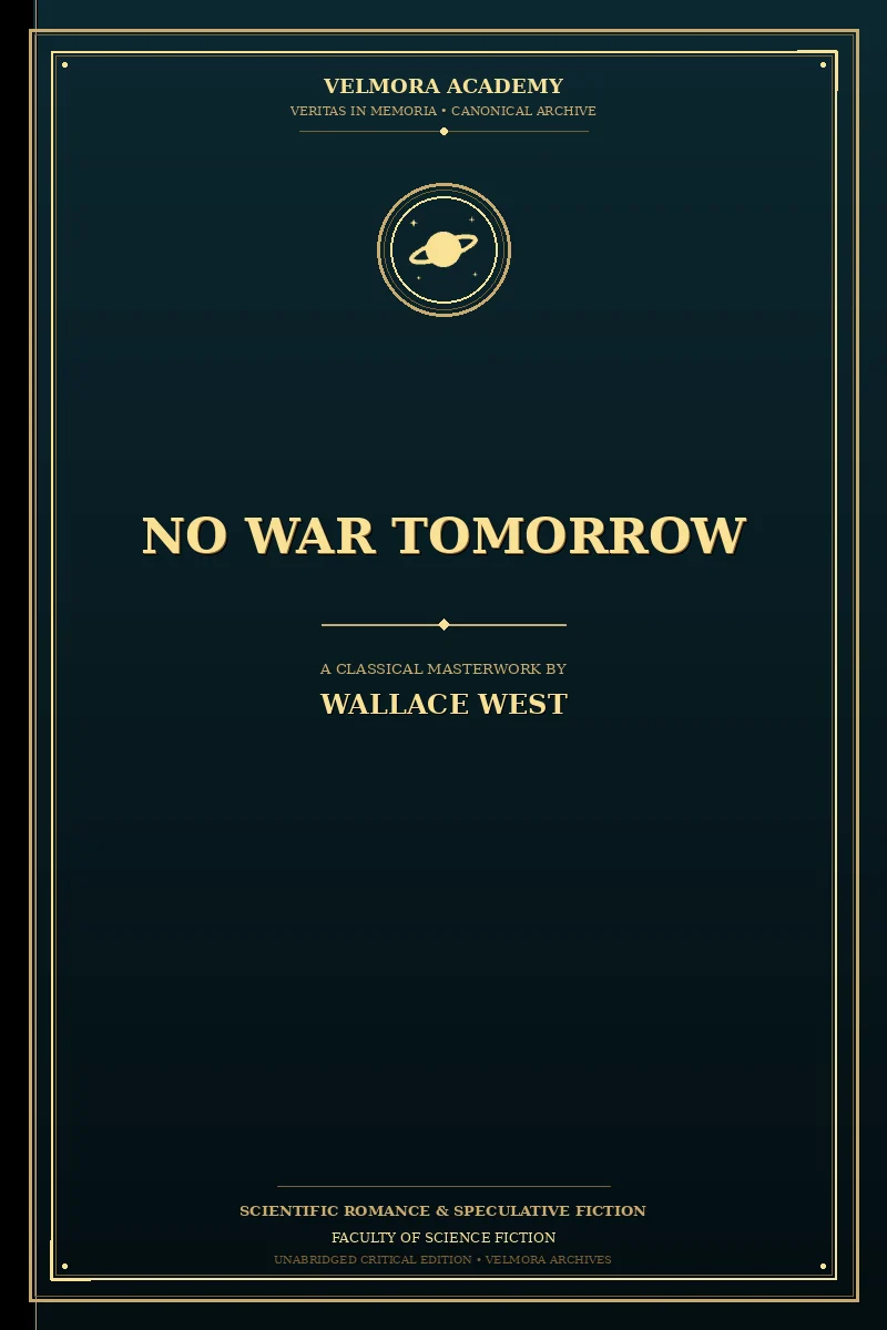 No war tomorrow