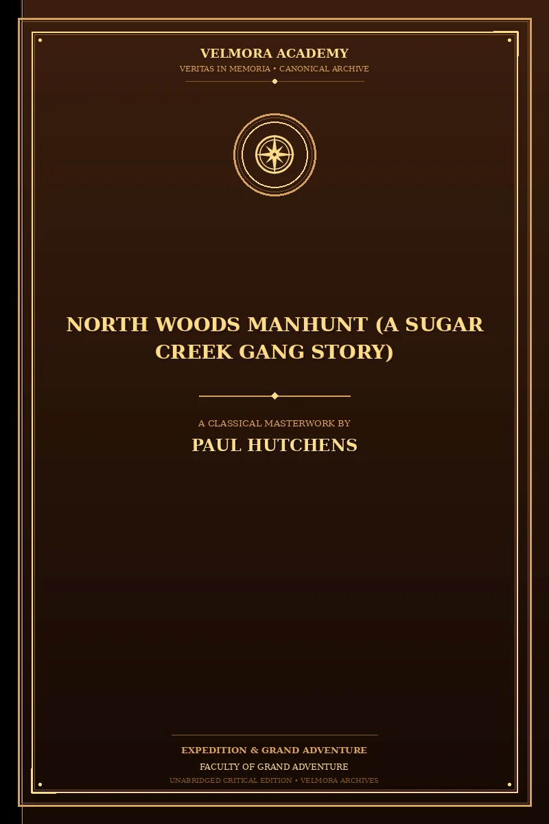 Cover of North Woods Manhunt (A Sugar Creek Gang Story)