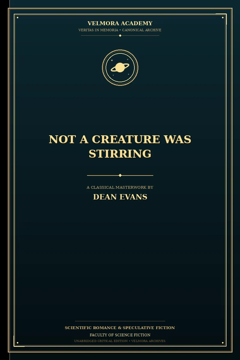 Not a Creature Was Stirring