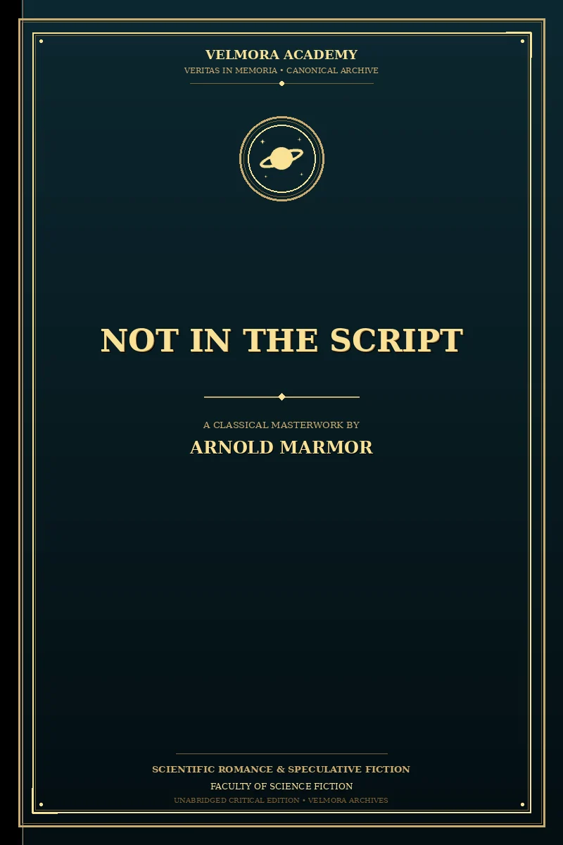 Cover of Not in the Script