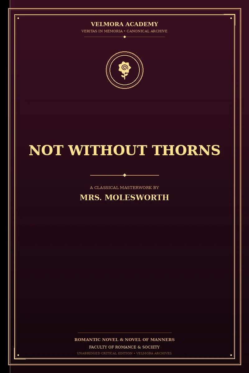 Cover of Not Without Thorns