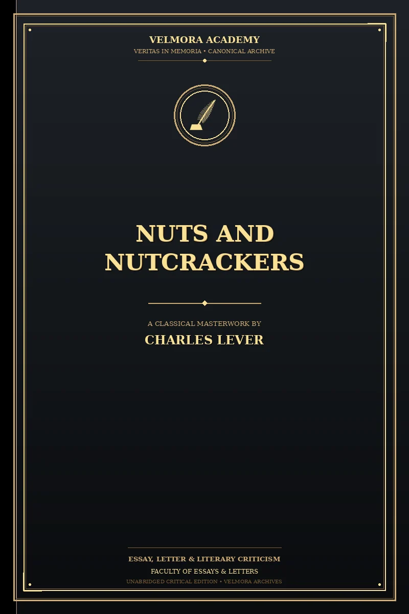 Nuts and Nutcrackers